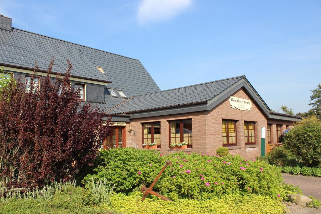 Deichhotel Grube Dorumer Neufeld Exterior photo
